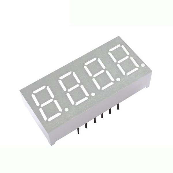 The image shows 0.36 4-digit segment display of China QUEENDOM Company.