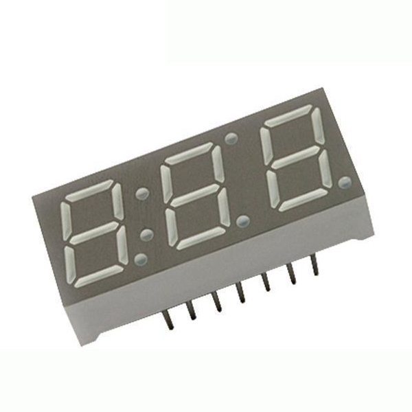 The image shows 0.39 3-digit segment display of China QUEENDOM Company.