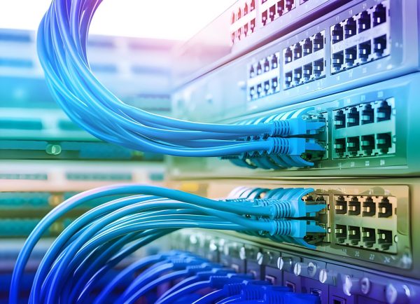 Network switch LEDs