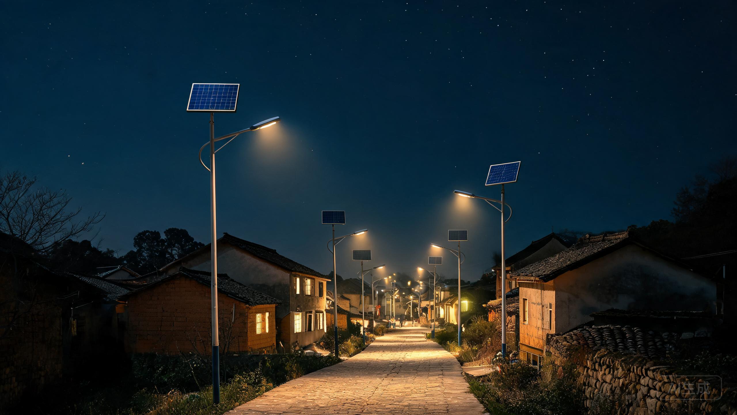 rural-village-solar-lighting