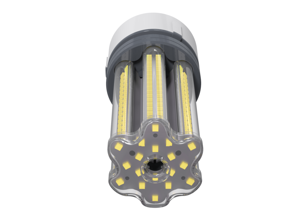 LED Corn Light 30W– 300W, 150 lm/W, 360° | UL Listed, 50000H Lifespan