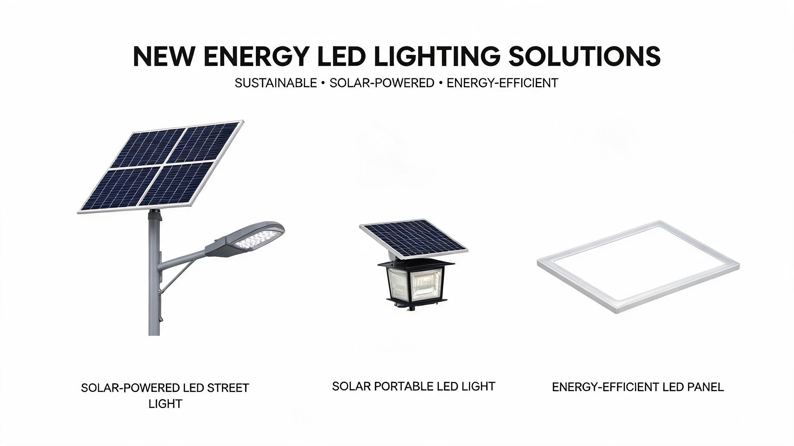 LED lighting industry chain products