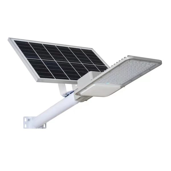 The image shows solar street light of China QUEENDOM Company.